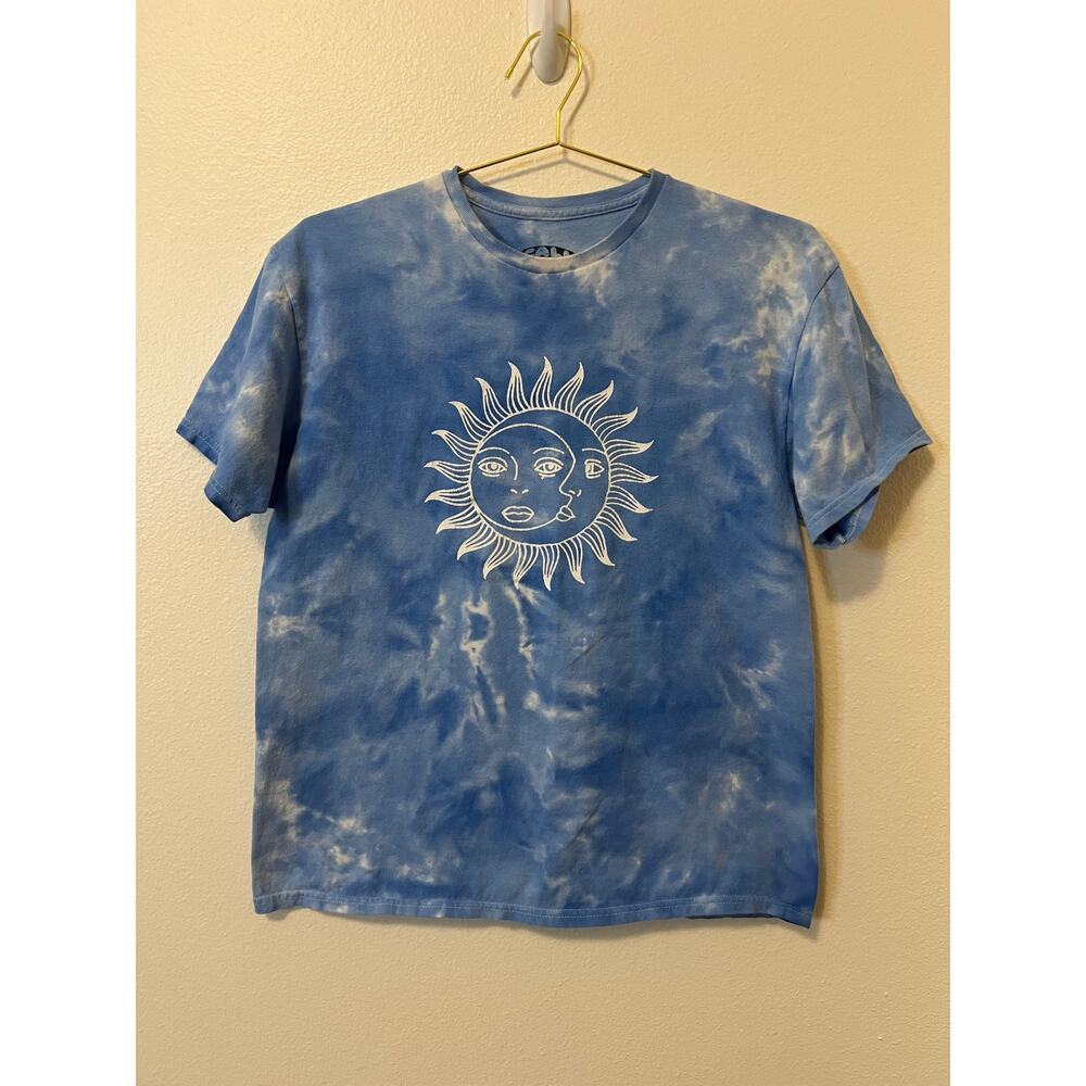 Call Your Mother Retro-Boho-Celestial- Sun Tie-Dye T-Shirt – Size Large